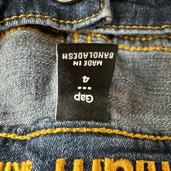 Gap Skinny Dark Wash Premium Ankle Jeans WMNS 4 Low Rise S/346332-00 Casual Work - Picture 6 of 9